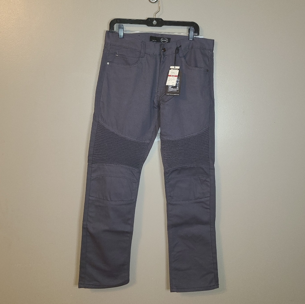 NWT Maxi Milian Moto grey Jeans 32 x 32